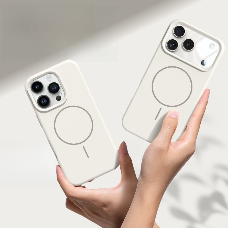 Liquid Silicone Magnetic Phone Case - 18 ProMax Manyetik Orijinal Sıvı Silikon