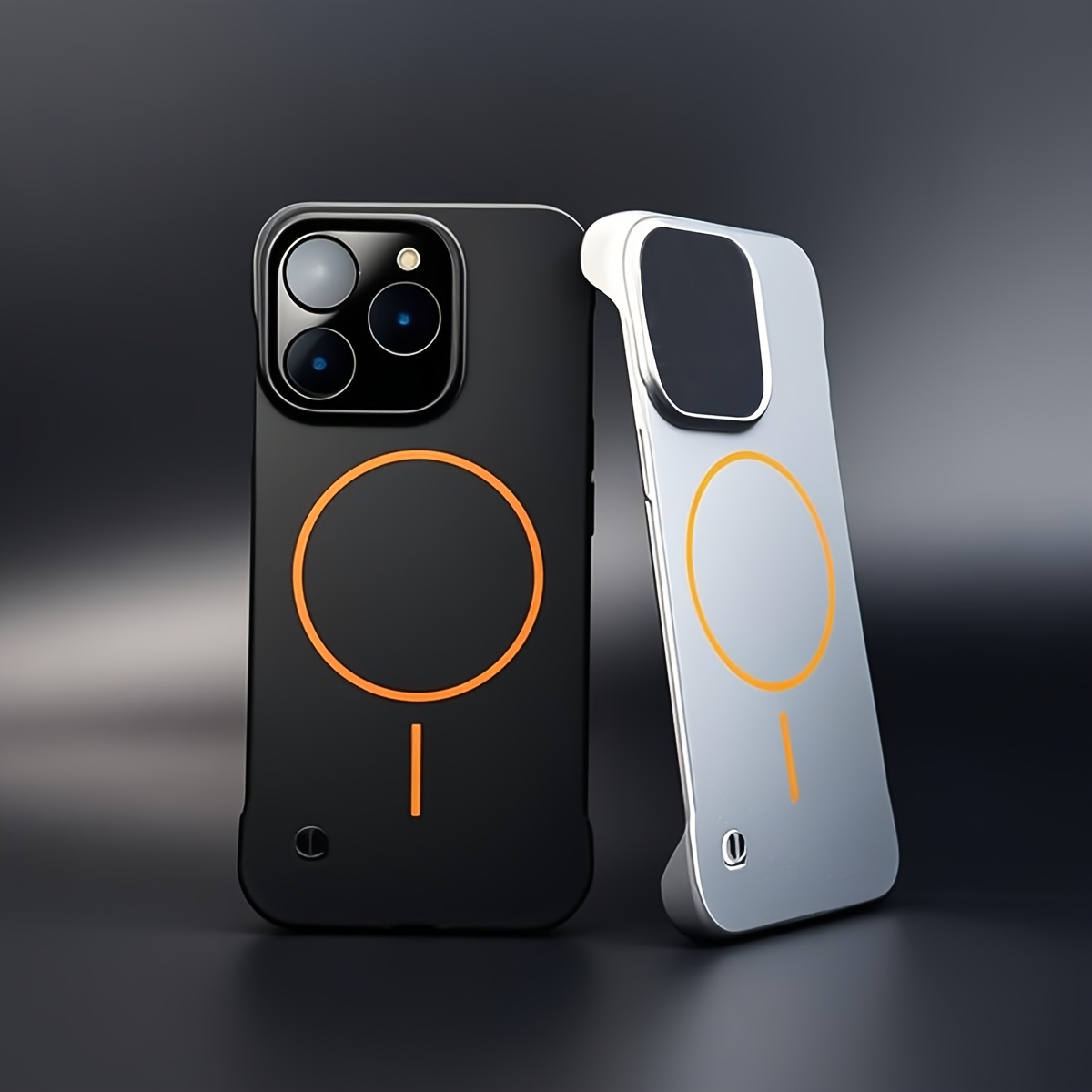 Ultra Thin Frameless Phone Cover - Mat Ultra Ince Çerçevesiz Kablosuz Şarj