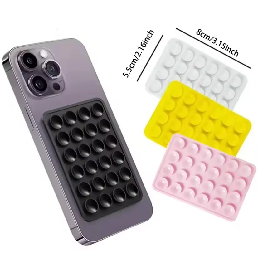 Phone Cases - Silikon Vakumlu Telefon Tutucu Mat, Çok