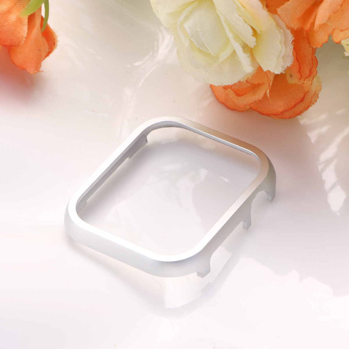 Metal Bumper Aluminum Frame Case - 40 mm Metal Çerçeveli Koruyucu Kılıf,
