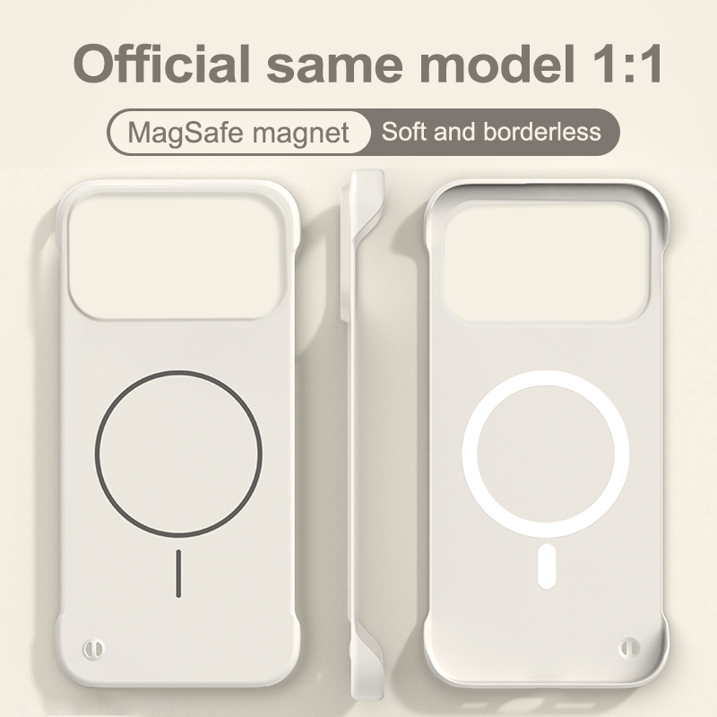 Ultra Thin Frameless Phone Cover - iPhone Air 16 E 15 14
