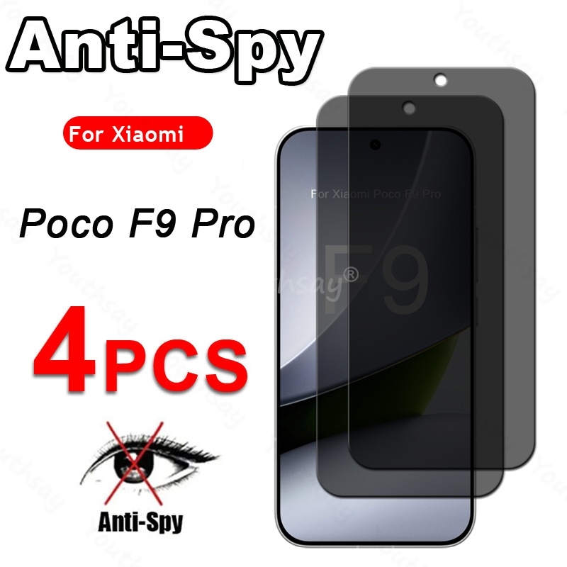 Matte Anti Glare Screen Protector - Xiaomi Poco F9 Pro Gizlilik Ekran