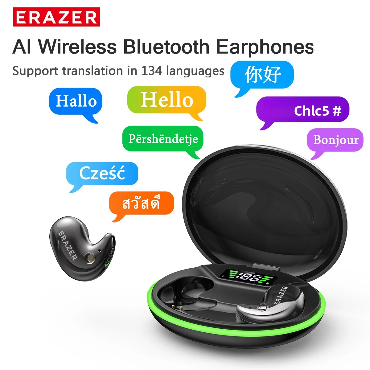 Earphones - EARZER XF58 Mikrofonlu Kulak İçi Bluetooth