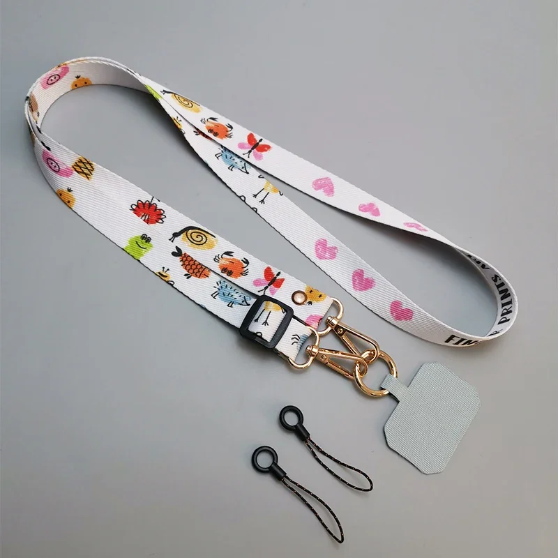 Crossbody Lanyard Neck Strap Case - Renkli Crossbody sapanlar cep telefonu halatlar