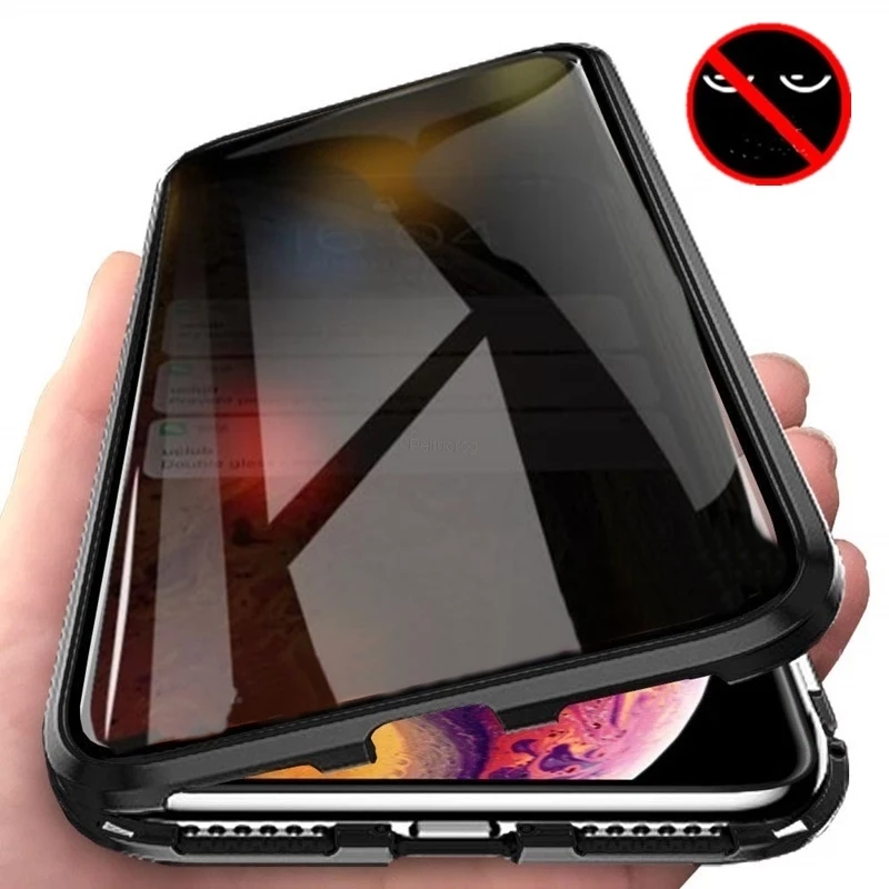 Anti Spy Privacy Glass Case - iPhone 17 16 15 14 13