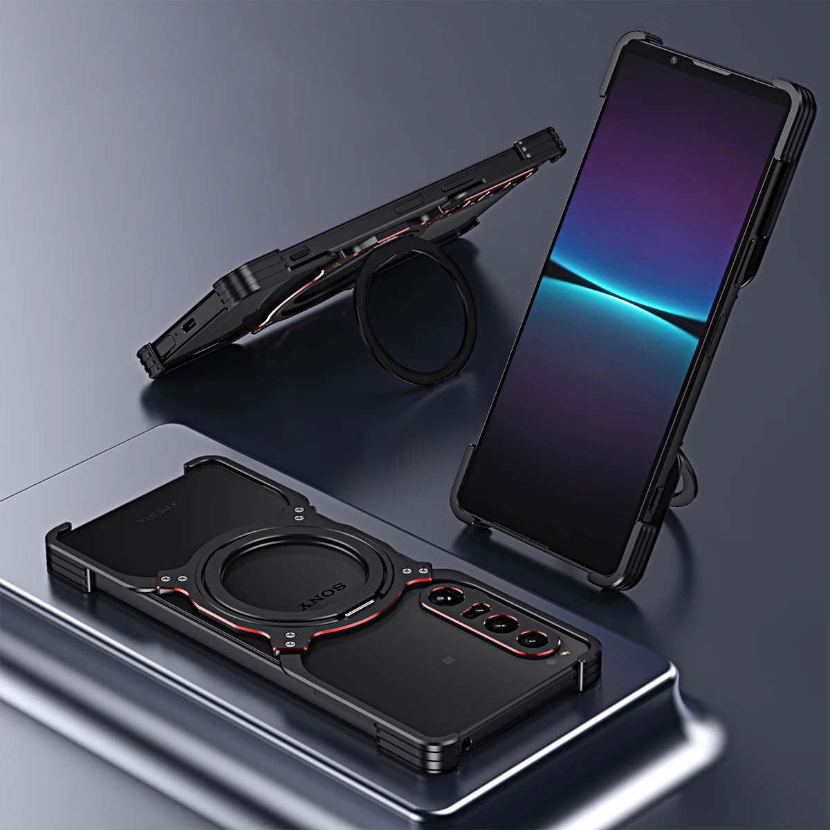 Sony Xperia 1 V 1 IV 5 10 V Al - Metal Bumper Aluminum Frame Case incelemesi ve fiyatı