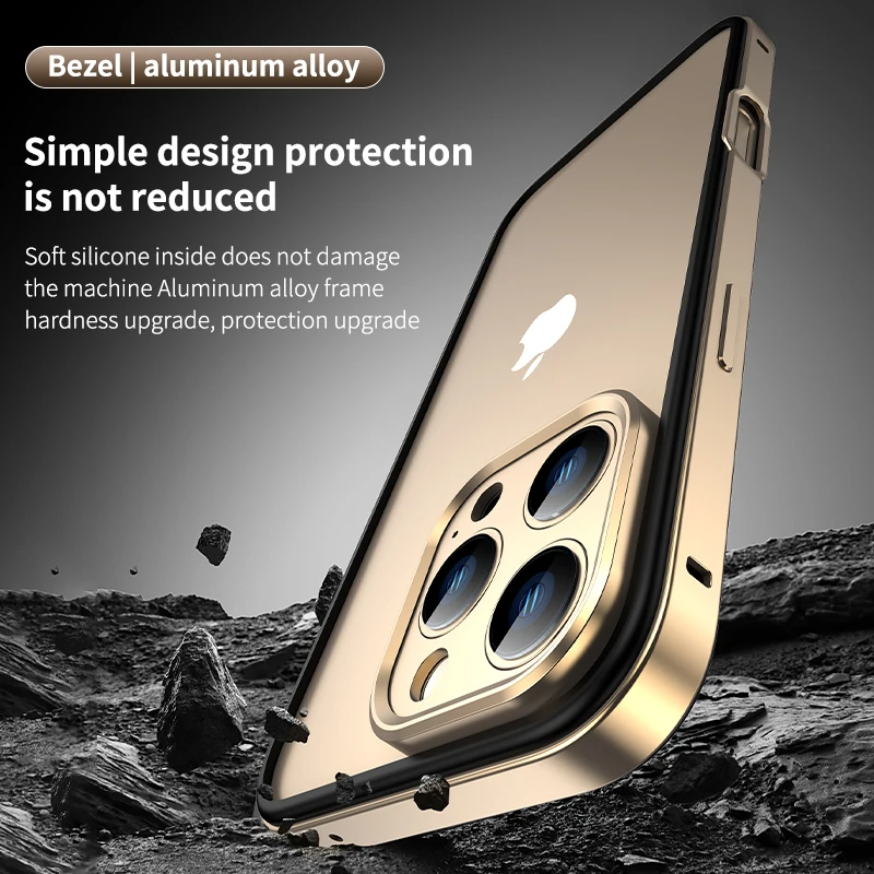 Kamera Koruması + Hibrit Silik - Metal Bumper Aluminum Frame Case incelemesi ve fiyatı