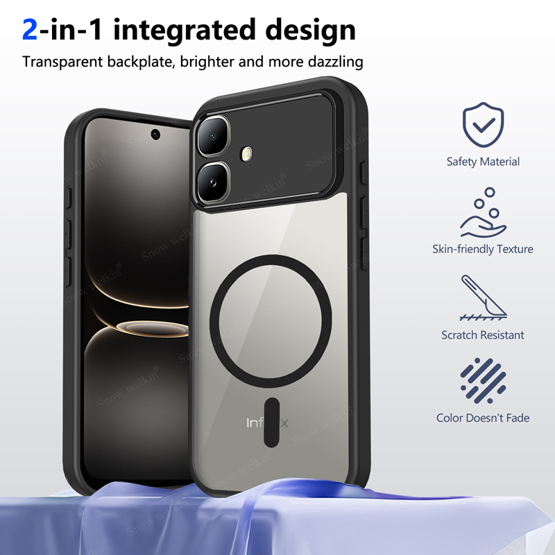 Infinix Smart 20 Smart10 4G PC - Clear Shockproof Bumper Case incelemesi ve fiyatı
