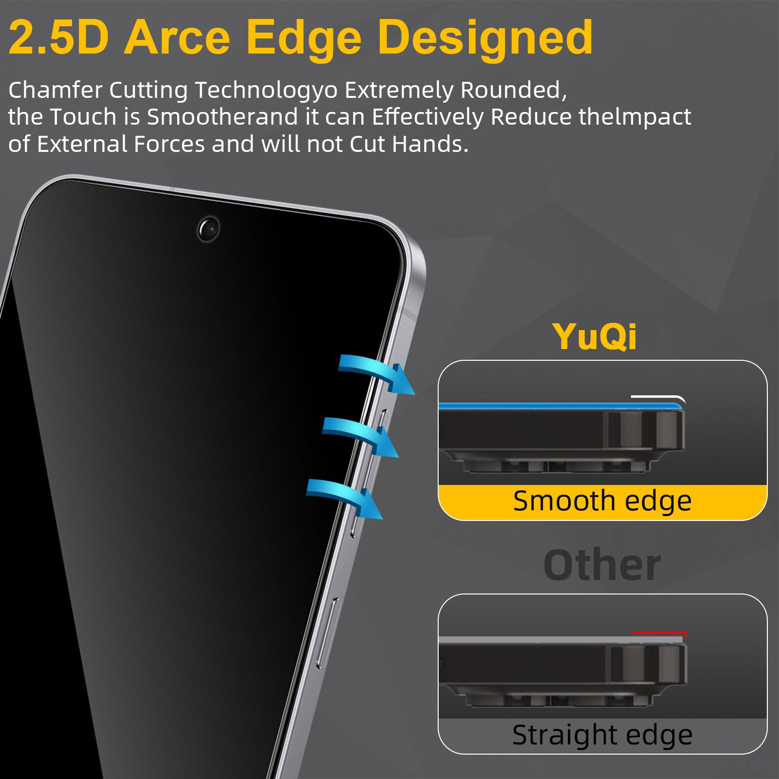 Samsung Galaxy S25 FE Fans Edi - Anti Spy Privacy Glass Case incelemesi ve fiyatı