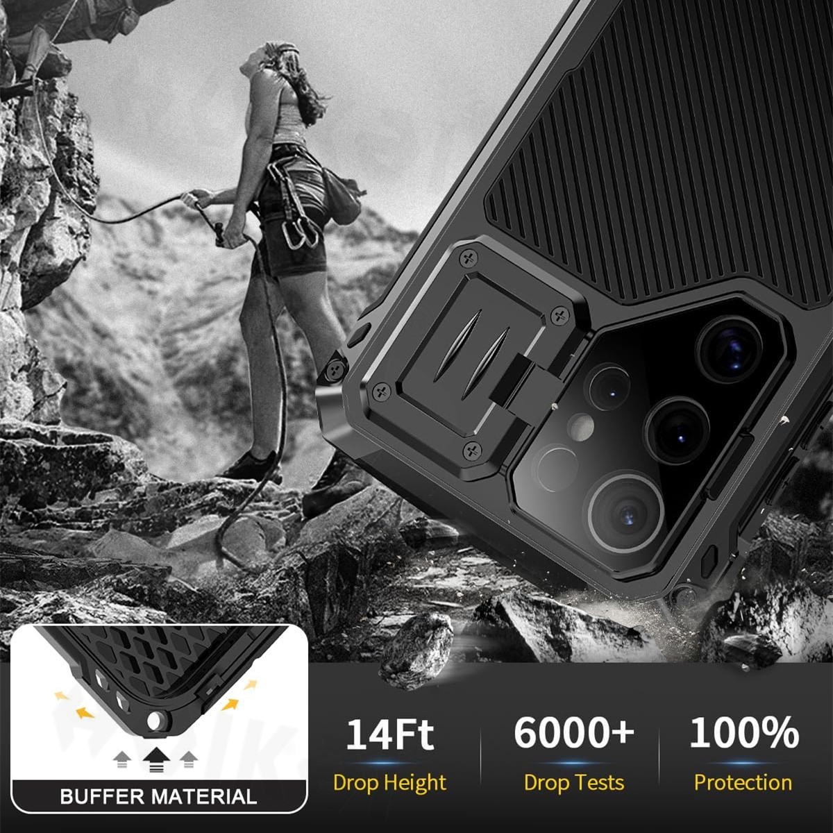 Samsung Galaxy S25 Ultra S24 A - Heavy Duty 360 Full Body Protective Case incelemesi ve fiyatı