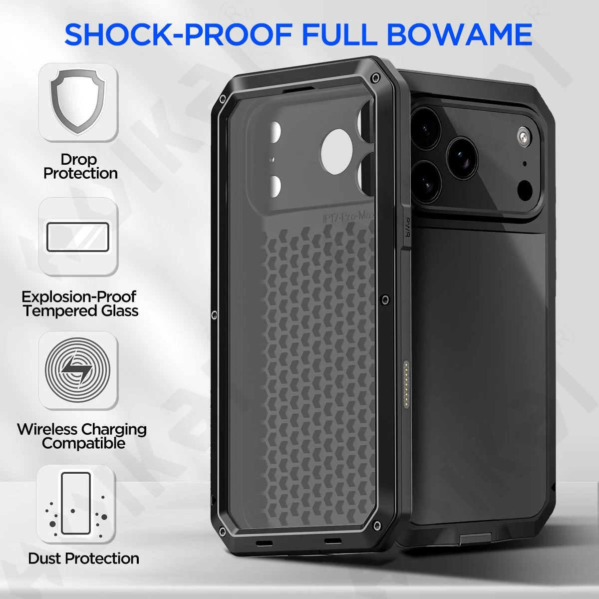 iPhone 18 Pro Max 4G 5G 2026 i - Heavy Duty 360 Full Body Protective Case incelemesi ve fiyatı