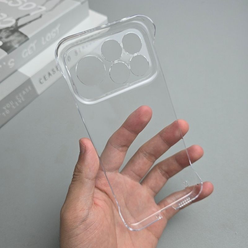 Ultra İnce Şeffaf Çerçevesiz P - Ultra Thin Frameless Phone Cover incelemesi ve fiyatı