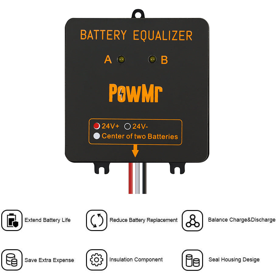 PowMr BE24 Akü Dengeleyici 24V - Power Banks incelemesi ve fiyatı