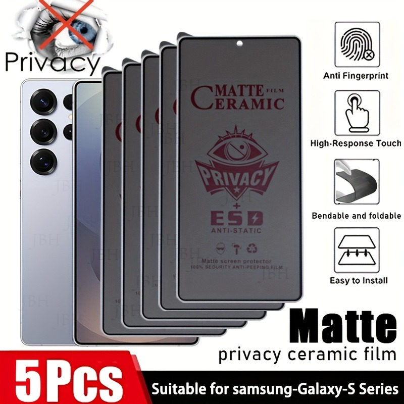1-5 Adet Gizlilik Mat Seramik  - Matte Anti Glare Screen Protector incelemesi ve fiyatı