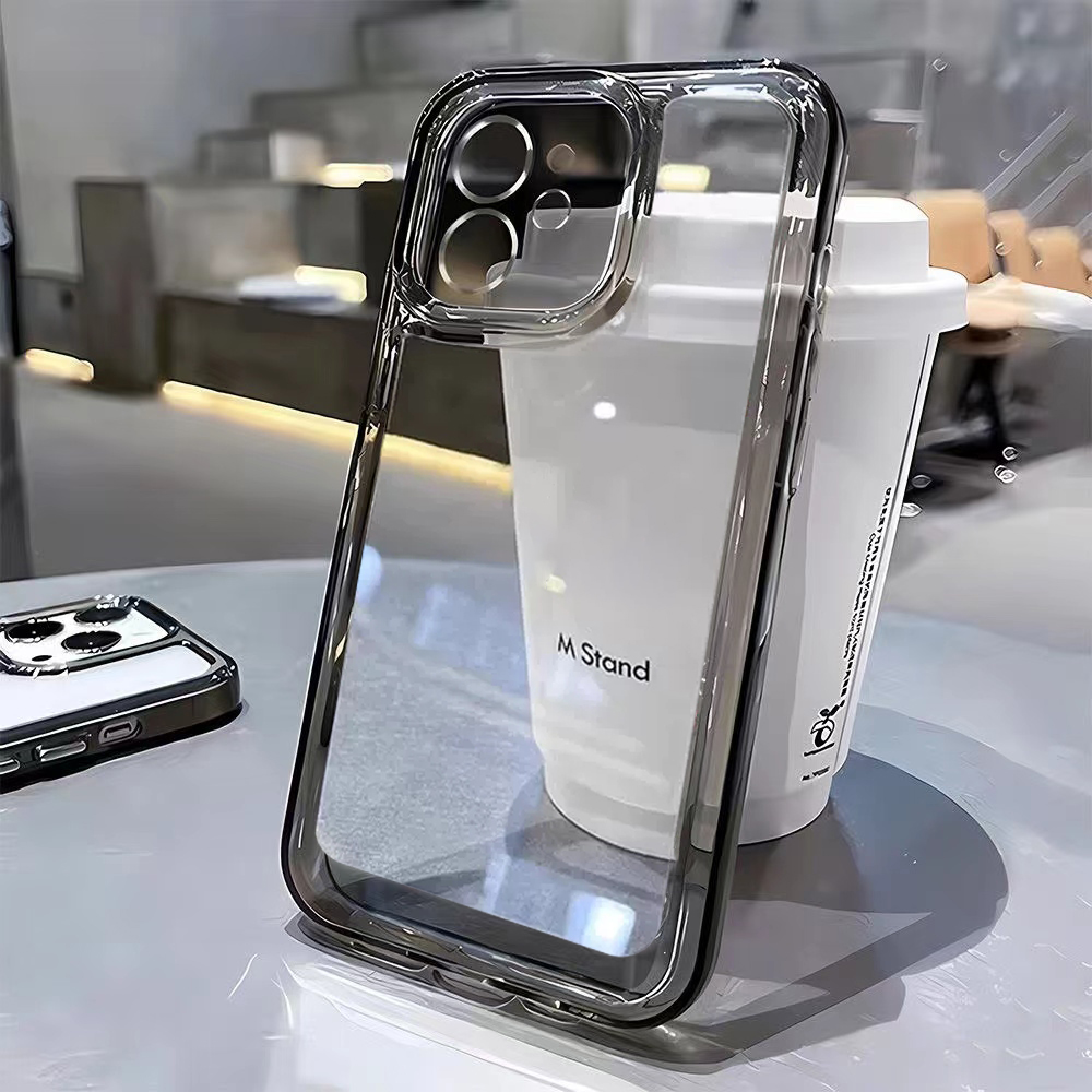 iPhone 15 8 Plus 17 Air 13 12  - Clear Shockproof Bumper Case incelemesi ve fiyatı
