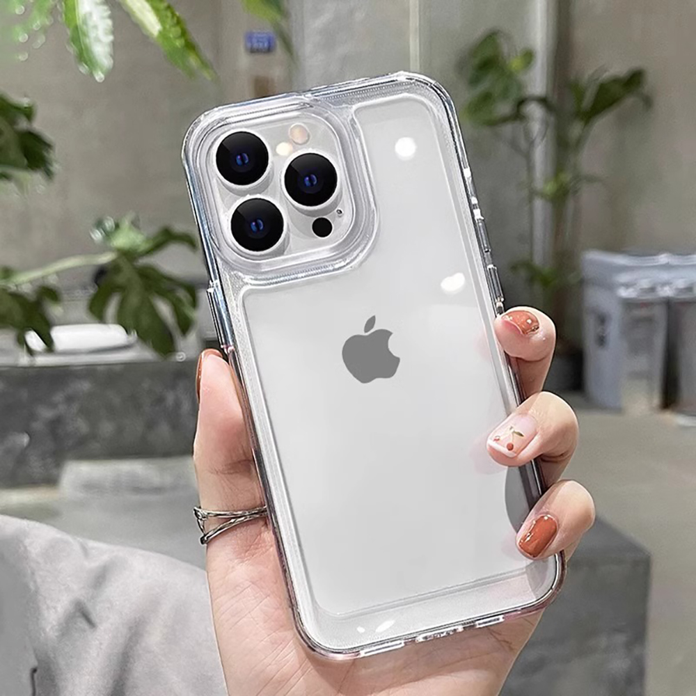iPhone 15 8 Plus 17 Air 13 12  - Clear Shockproof Bumper Case incelemesi ve fiyatı