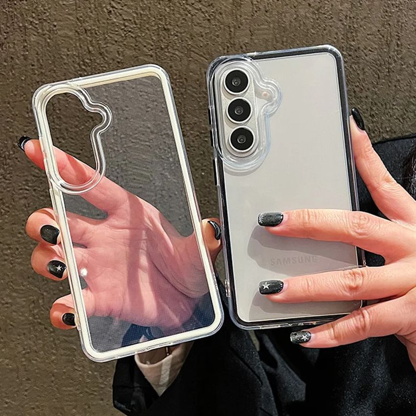 Lüks Şeker Rengi Çerçeveli Şef - Clear Shockproof Bumper Case incelemesi ve fiyatı