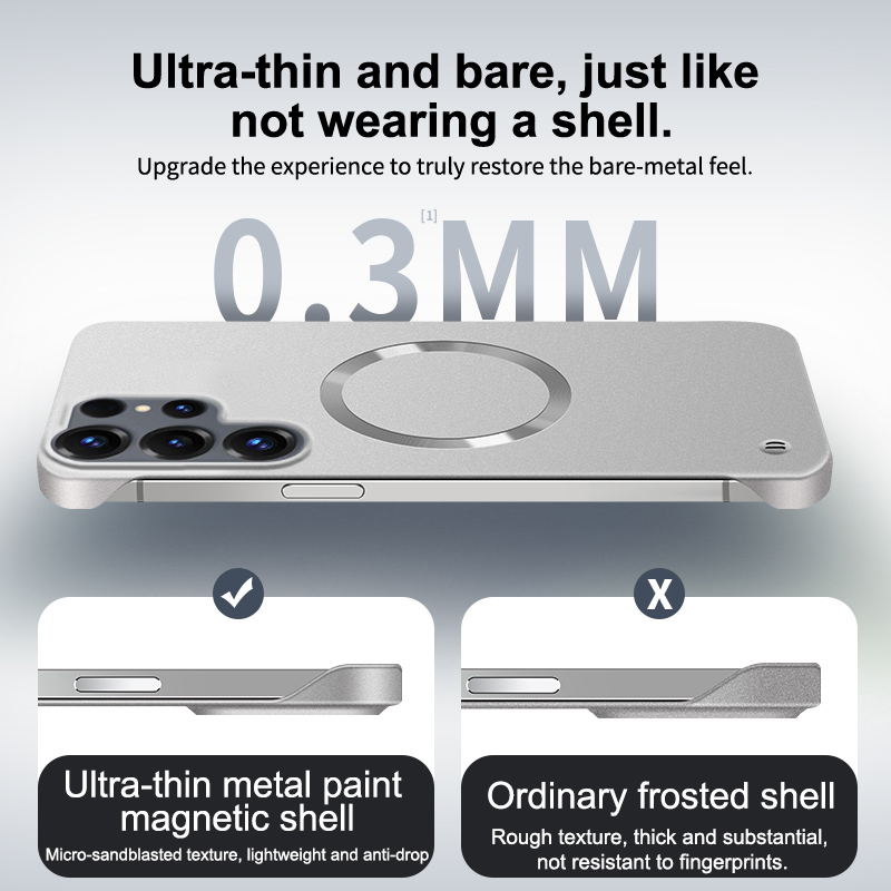 Çerçevesiz Ultra İnce Mat Lüks - Ultra Thin Frameless Phone Cover incelemesi ve fiyatı