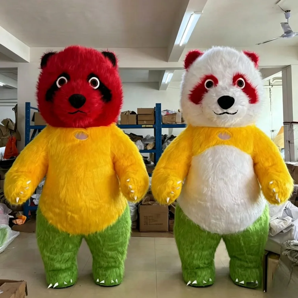 Renkli Dev Panda Şişme Maskot  - Chargers incelemesi ve fiyatı