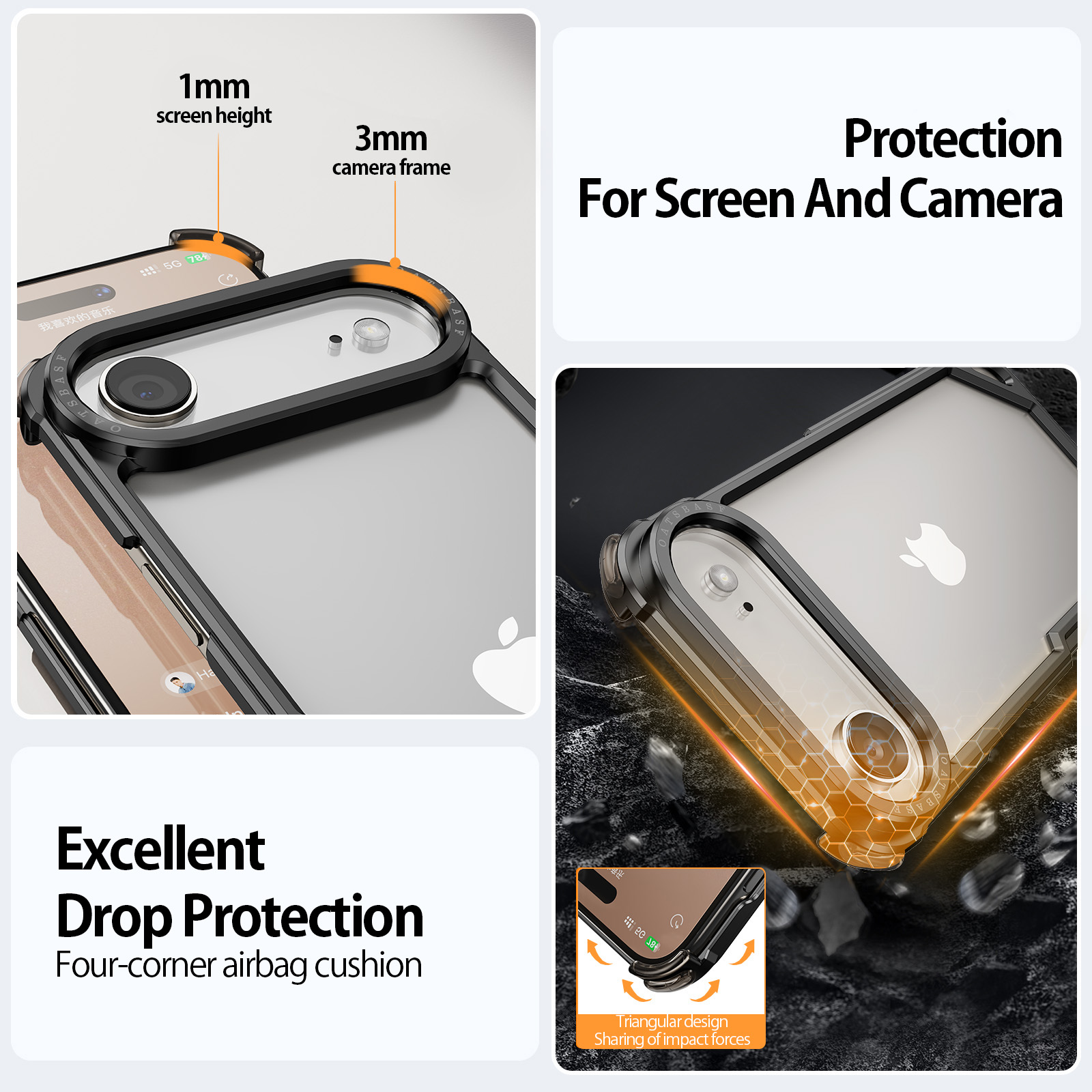 iPhone 17 Air için Eary Alümin - Ultra Thin Frameless Phone Cover incelemesi ve fiyatı