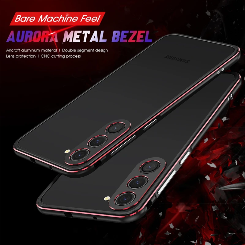 Samsung Galaxy S25 Plus S26 S2 - Metal Bumper Aluminum Frame Case incelemesi ve fiyatı
