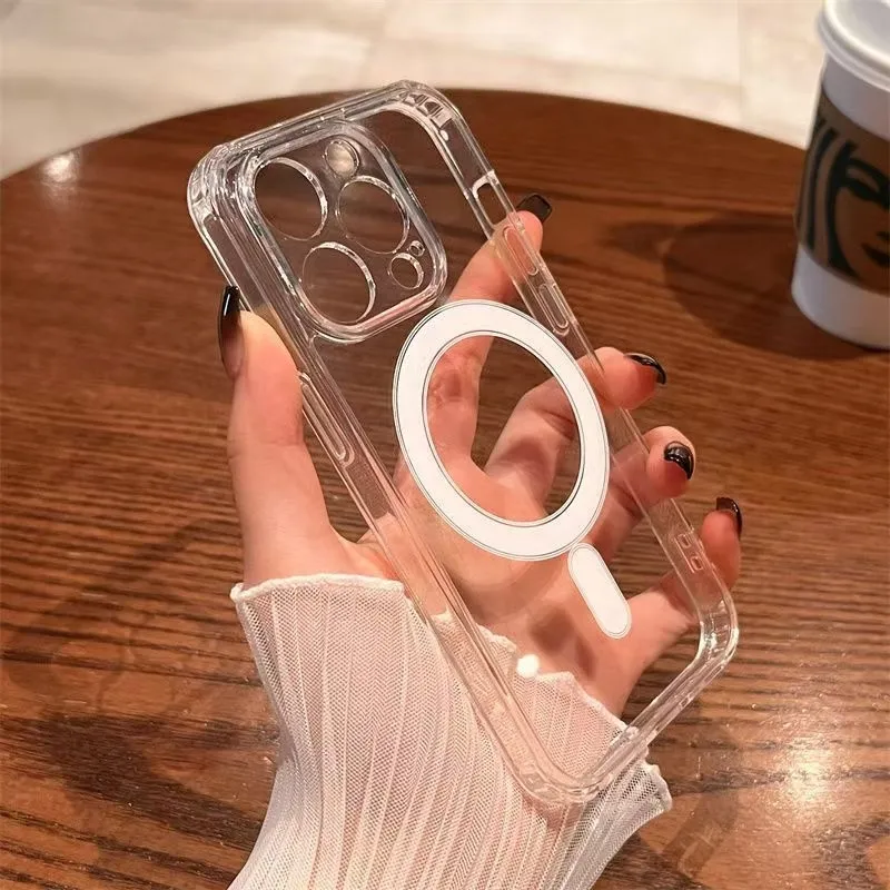 Magsafe Kablosuz Şarjlı Manyet - Clear Shockproof Bumper Case incelemesi ve fiyatı