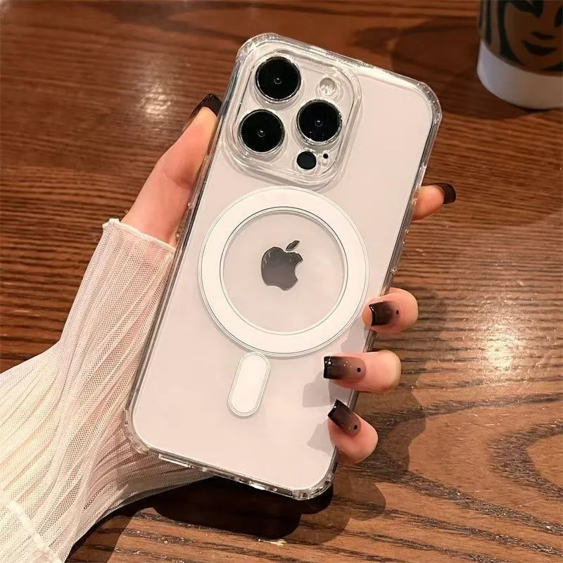 Magsafe Kablosuz Şarjlı Manyet - Clear Shockproof Bumper Case incelemesi ve fiyatı