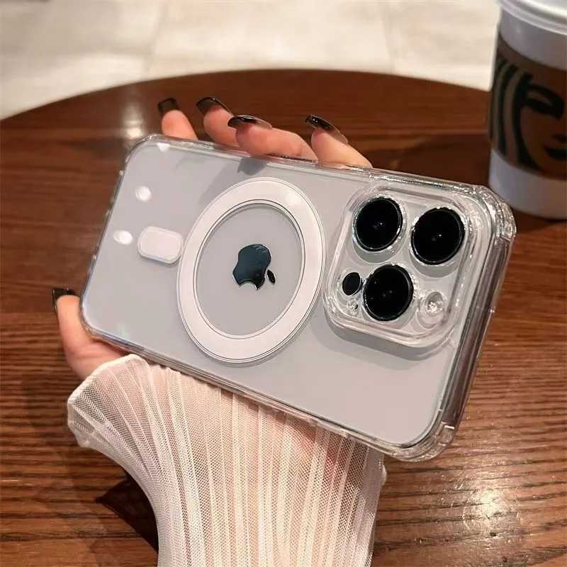 Magsafe Kablosuz Şarjlı Manyet - Clear Shockproof Bumper Case incelemesi ve fiyatı