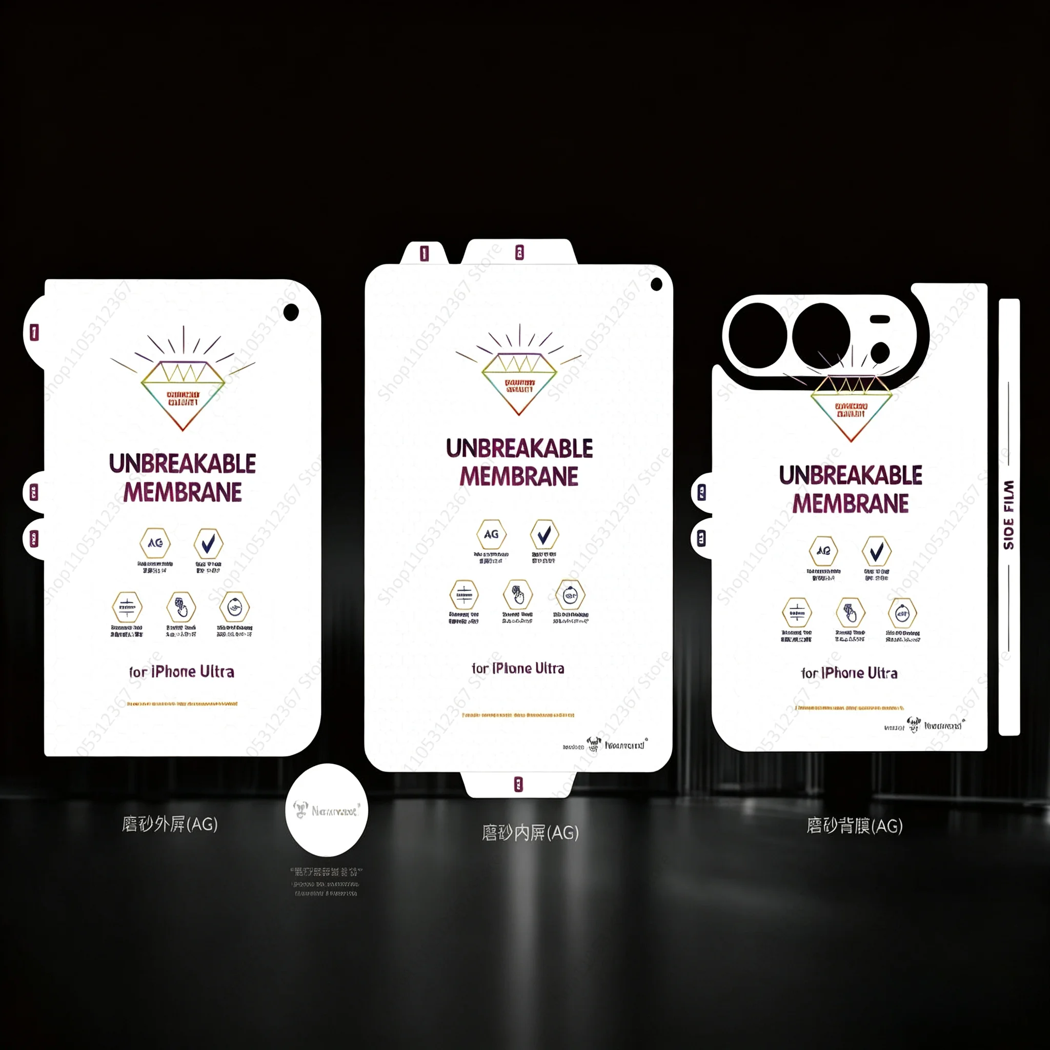 iPhone Duo için Ultra İnce, Yu - Matte Anti Glare Screen Protector incelemesi ve fiyatı