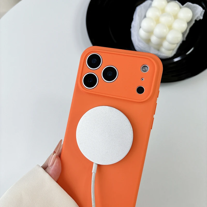 Magsafe iPhone 17 Pro Max için - Liquid Silicone Magnetic Phone Case incelemesi ve fiyatı