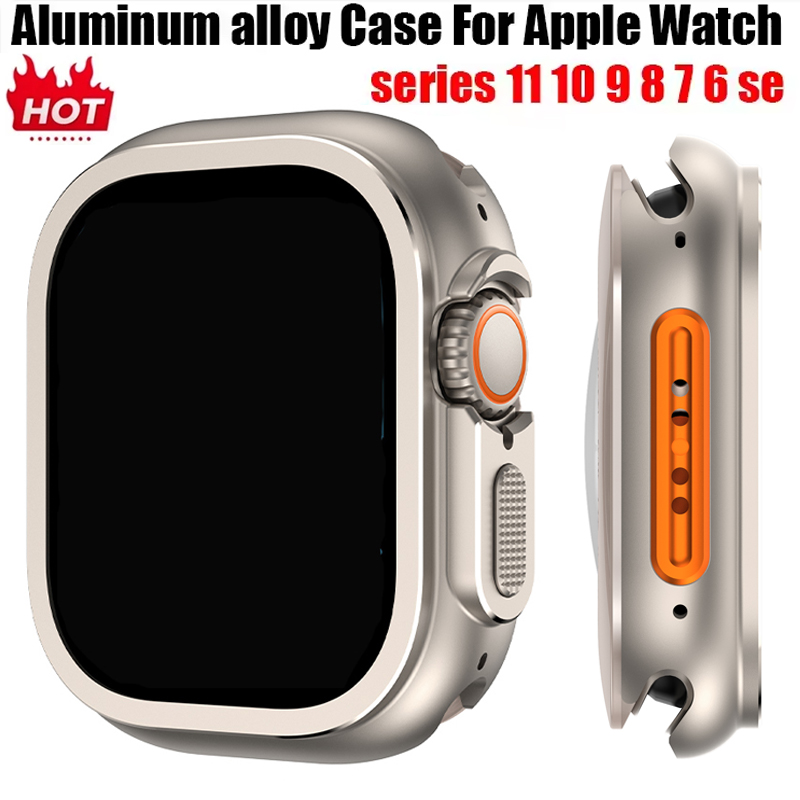 Apple Watch Ultra 3/2 49mm ser - Metal Bumper Aluminum Frame Case incelemesi ve fiyatı